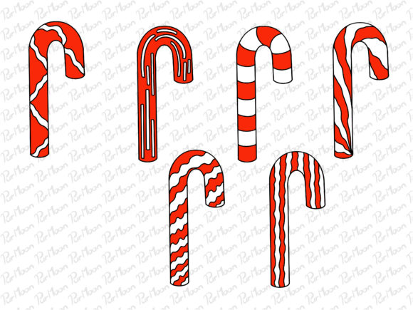 Candy Christmas Illustrations