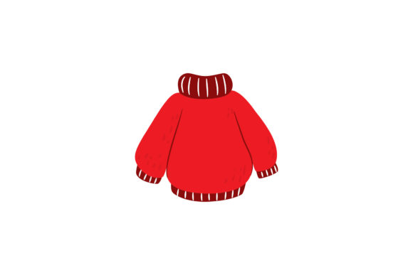 Christmas Sweater Illustration for Bloggers and Designers