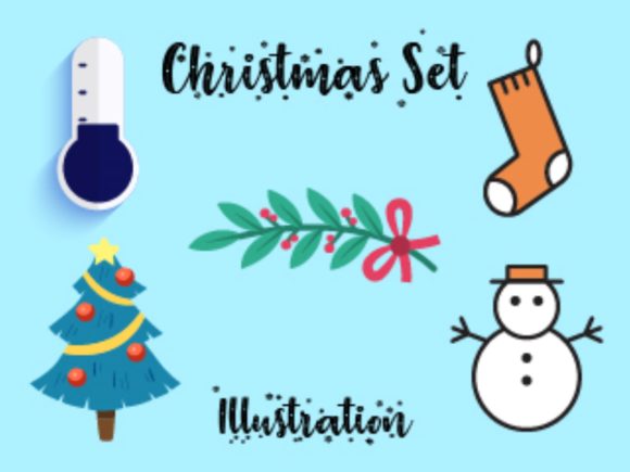 Christmas Vector Bundle Set for Kids 22