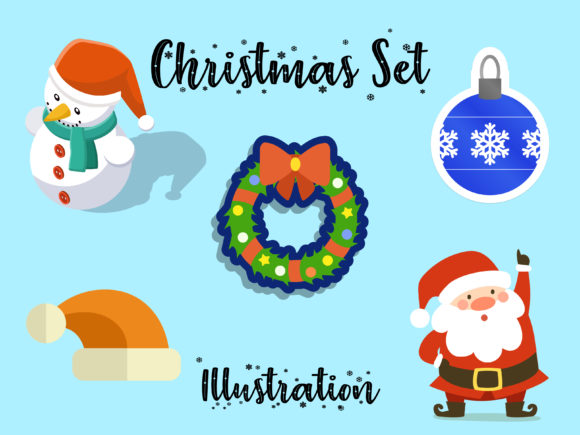 Christmas Vector Bundle Set for Kids 35