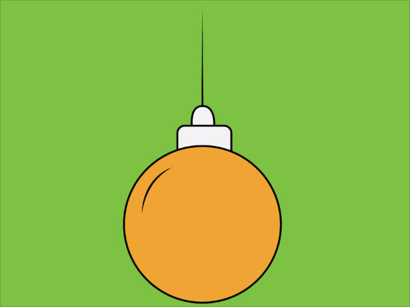 Illustration Christmas Ornament 10