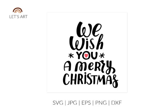 We Wish You a Merry Christmas Svg Illustrations